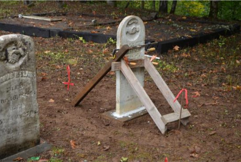 Headstone Ken Bruen Mountain Village AK 99632